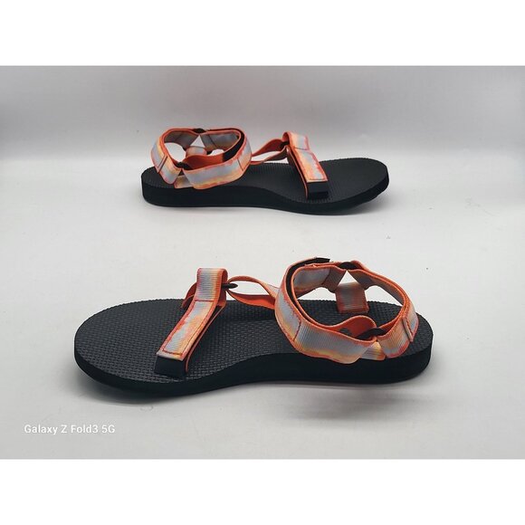 Teva Original Womens‎ Universal Tie Dye Pink Comfort Sandals 1124231 Size 7 - Picture 3 of 9